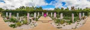 Le trone de fleurs