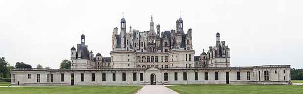 Haupteingang von Chambord